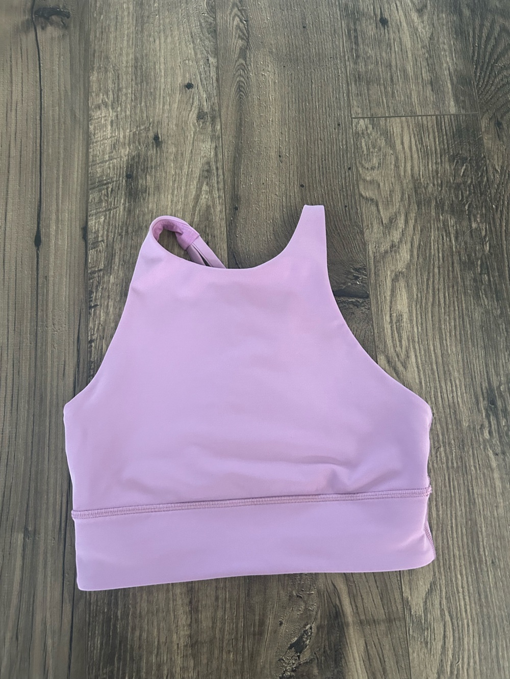 Purple lululemon sports bra